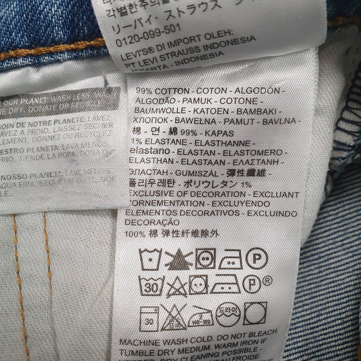 Mens Blue Levis   Jeans