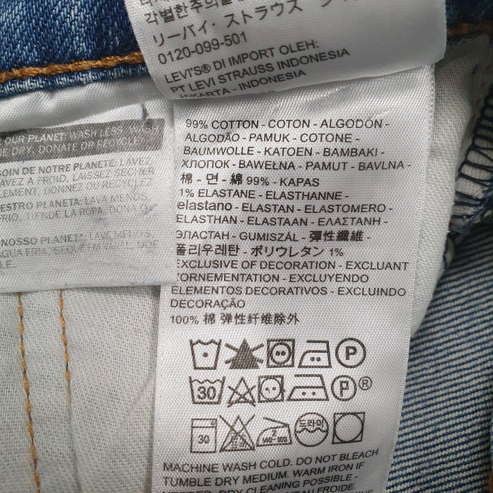 Mens Blue Levis   Jeans