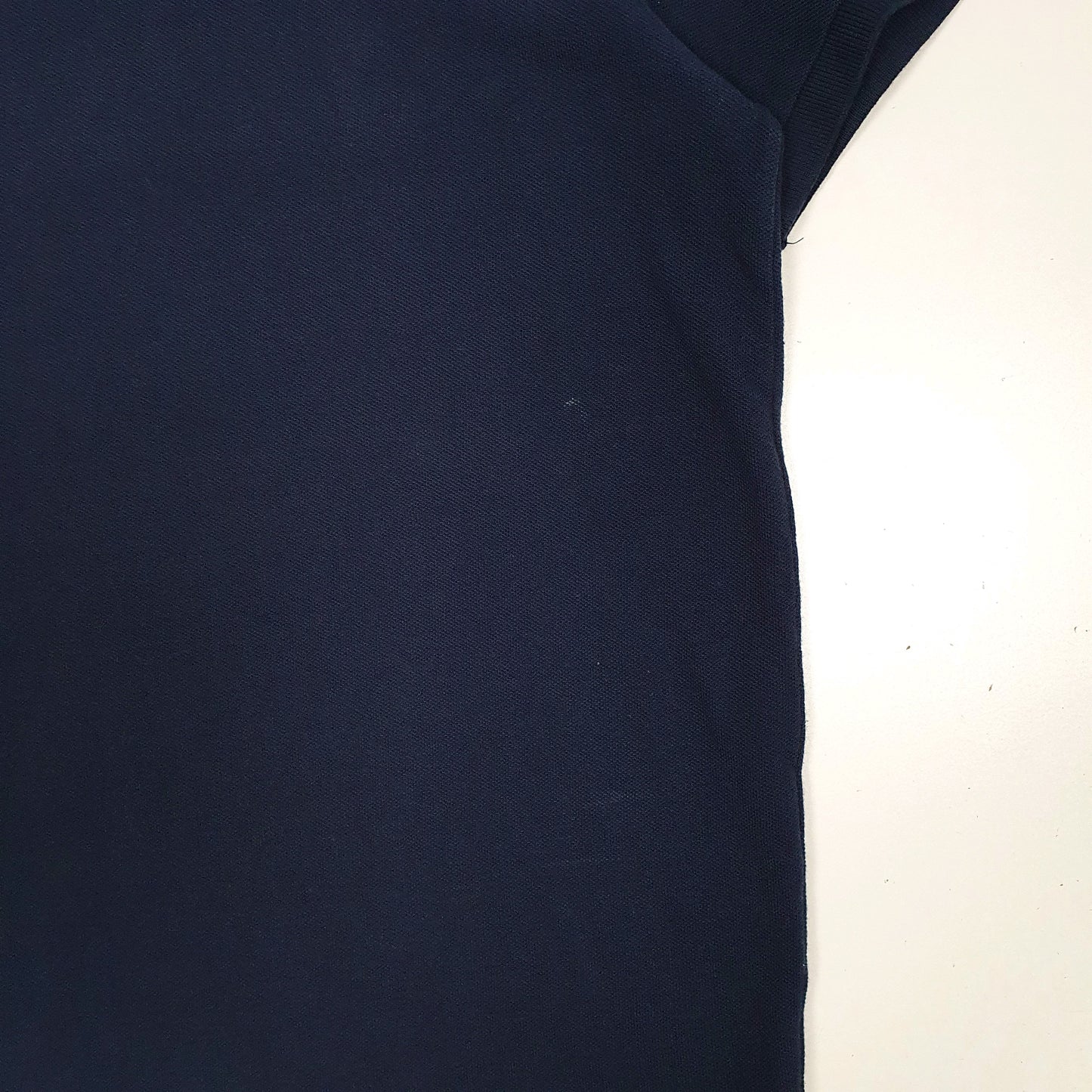 Mens Navy Polo Ralph Lauren Custom Slim Fit  Polo Shirt