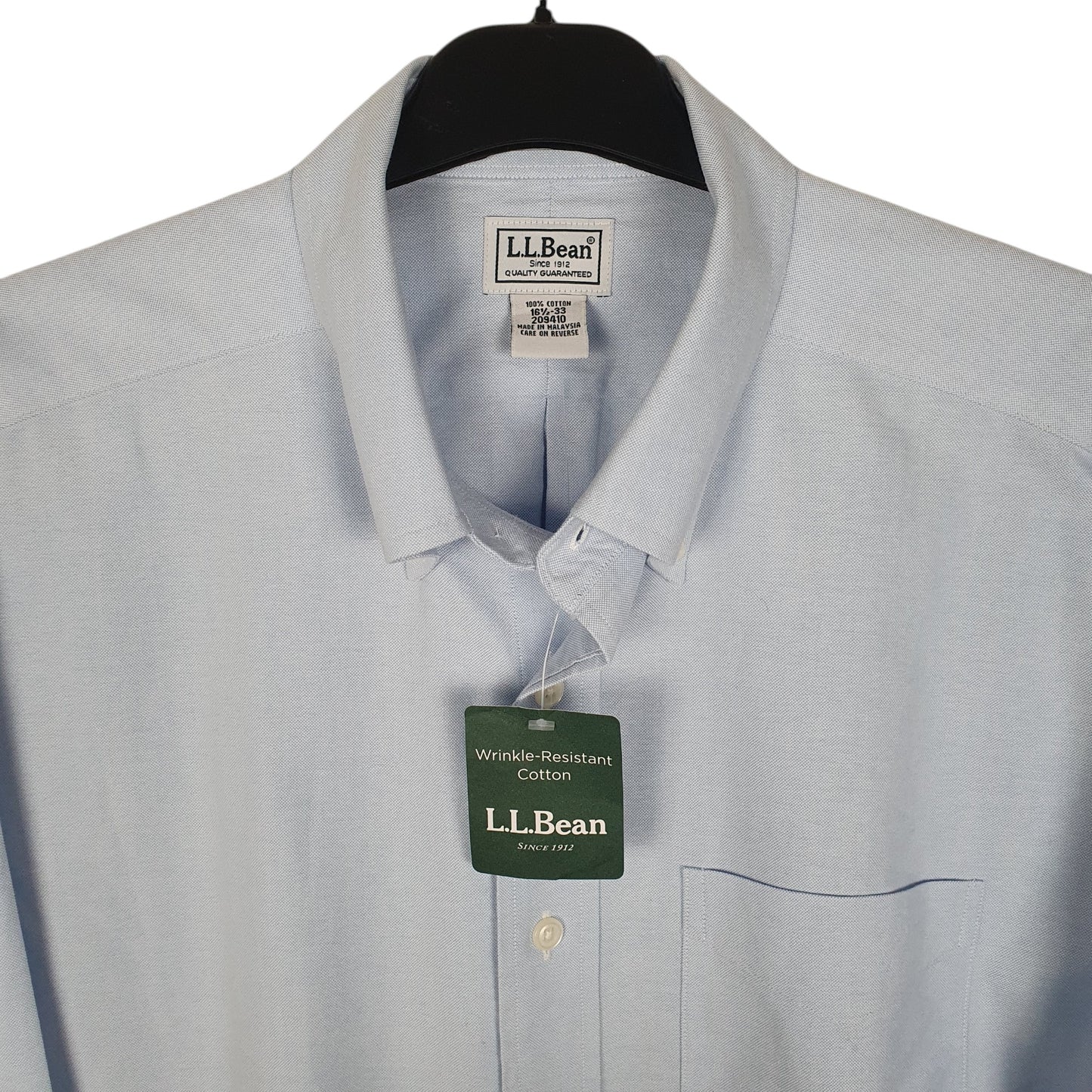 Mens Blue L.L.Bean   Shirt