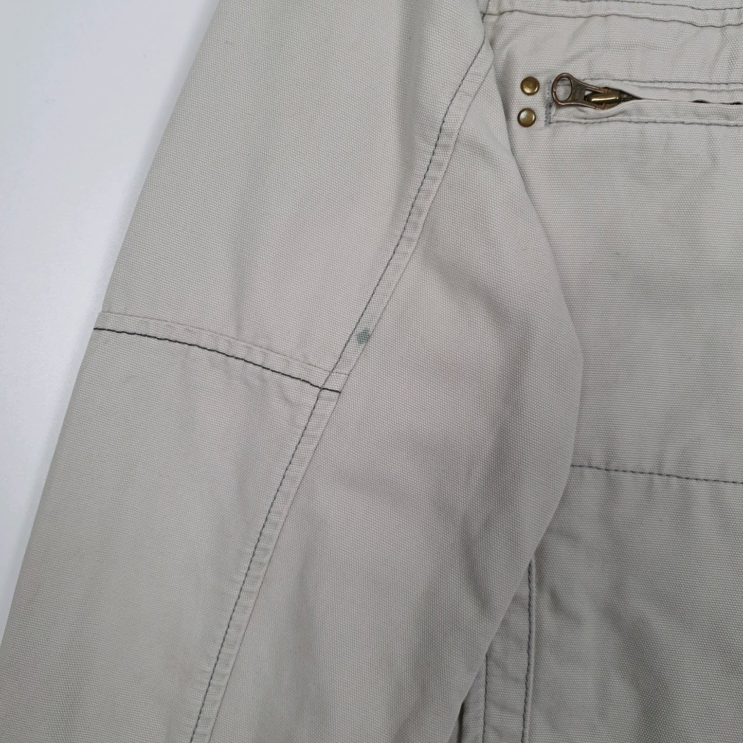 Mens Grey Cordon Denim Company Workwear  Coat