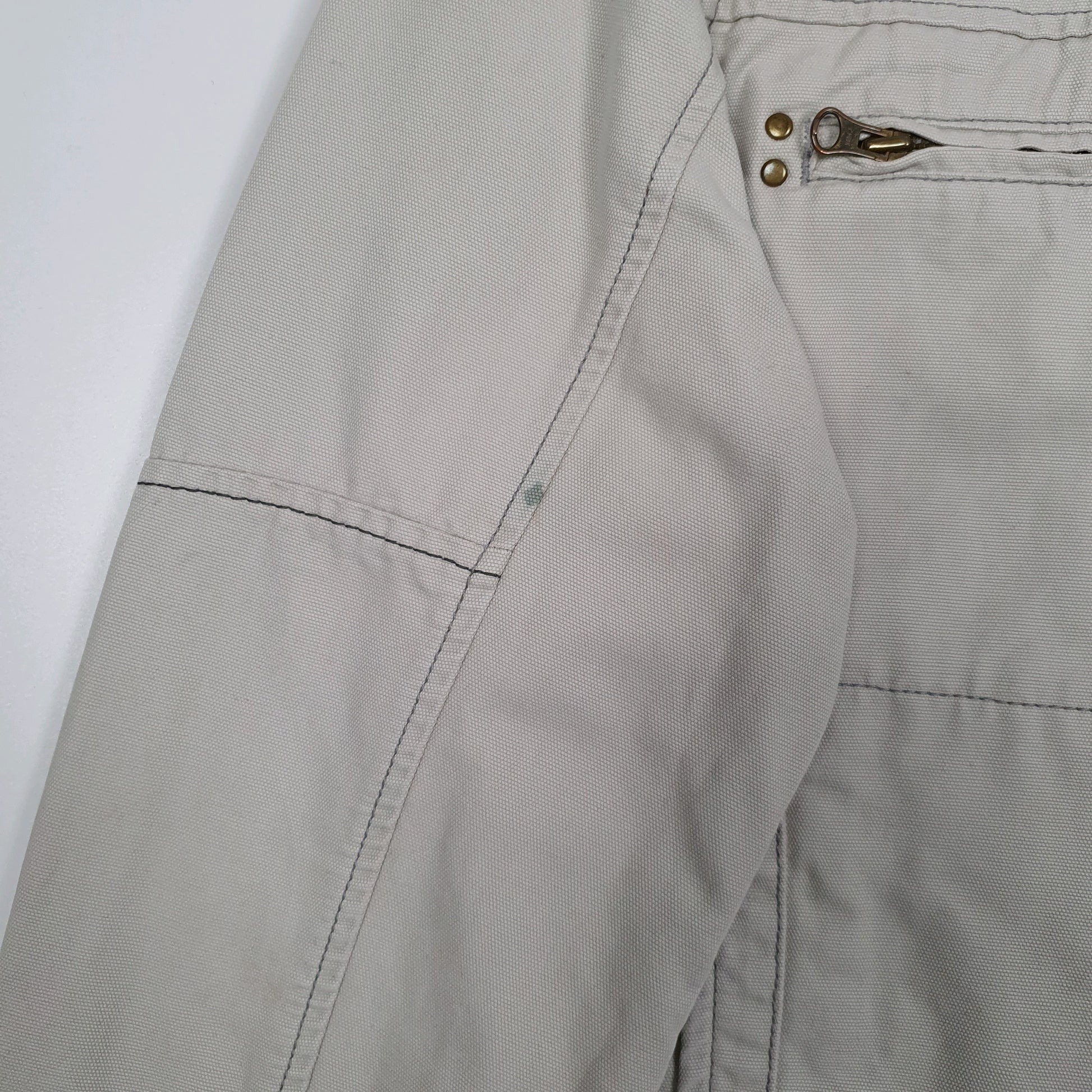 Mens Grey Cordon Denim Company Workwear  Coat