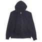 Mens Black Champion Hoodie Full Zip Jumper