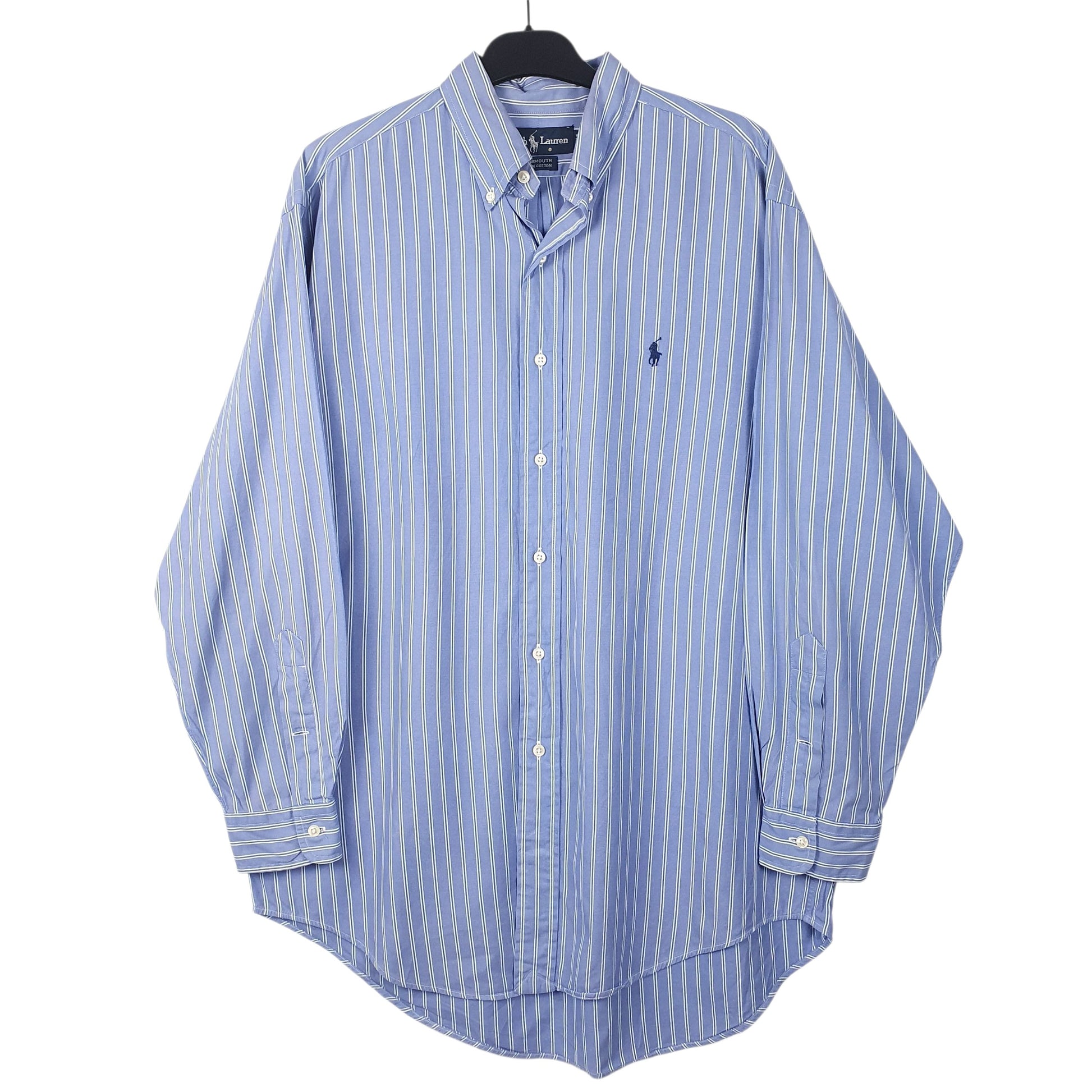 Mens Blue Ralph Lauren  Long Sleeve Shirt