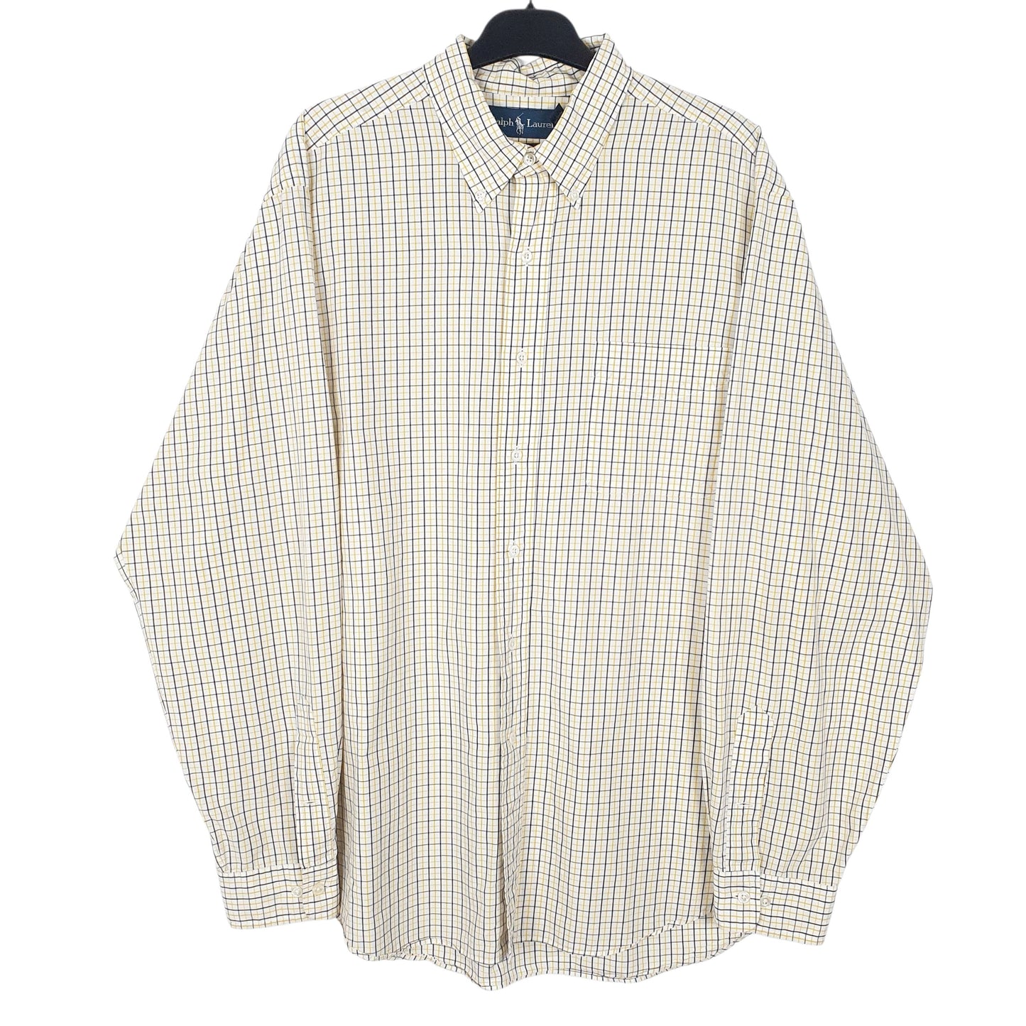 Mens Yellow Ralph Lauren  Long Sleeve Shirt