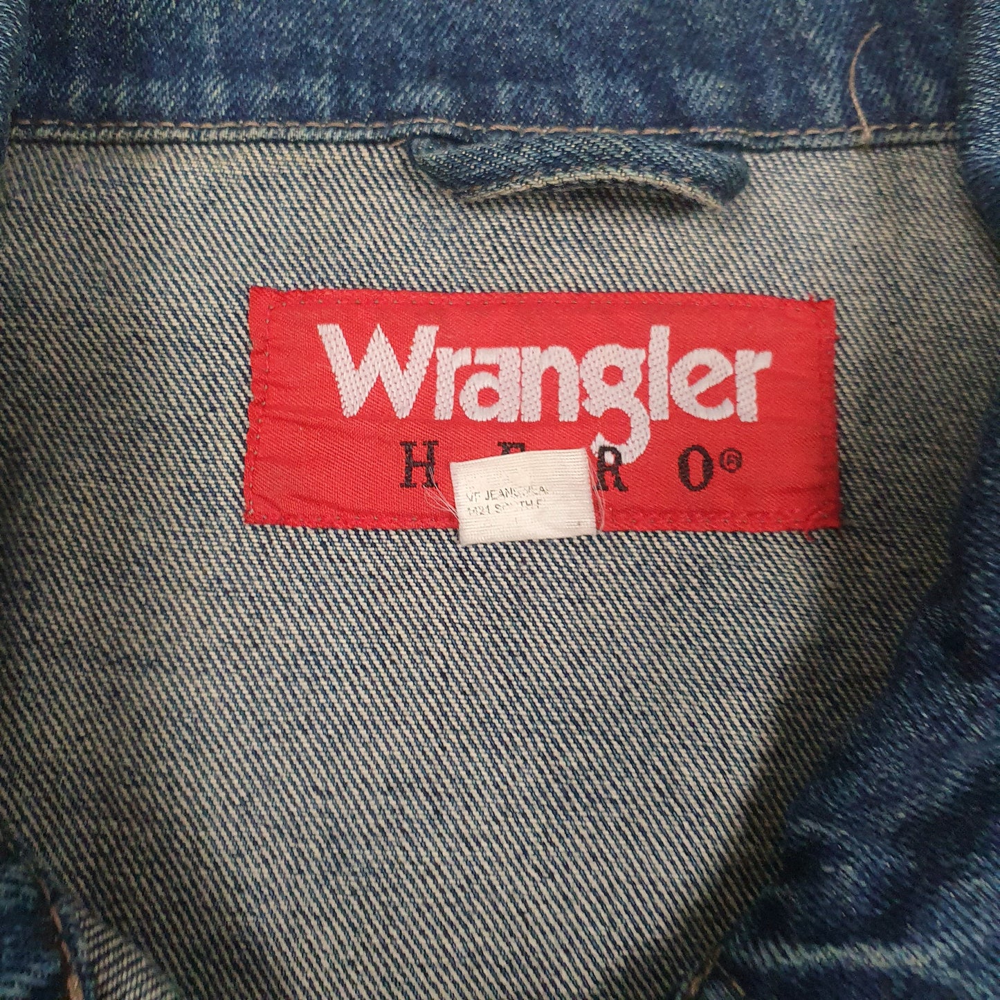 Mens Blue Wrangler Type 3 Trucker  Coat