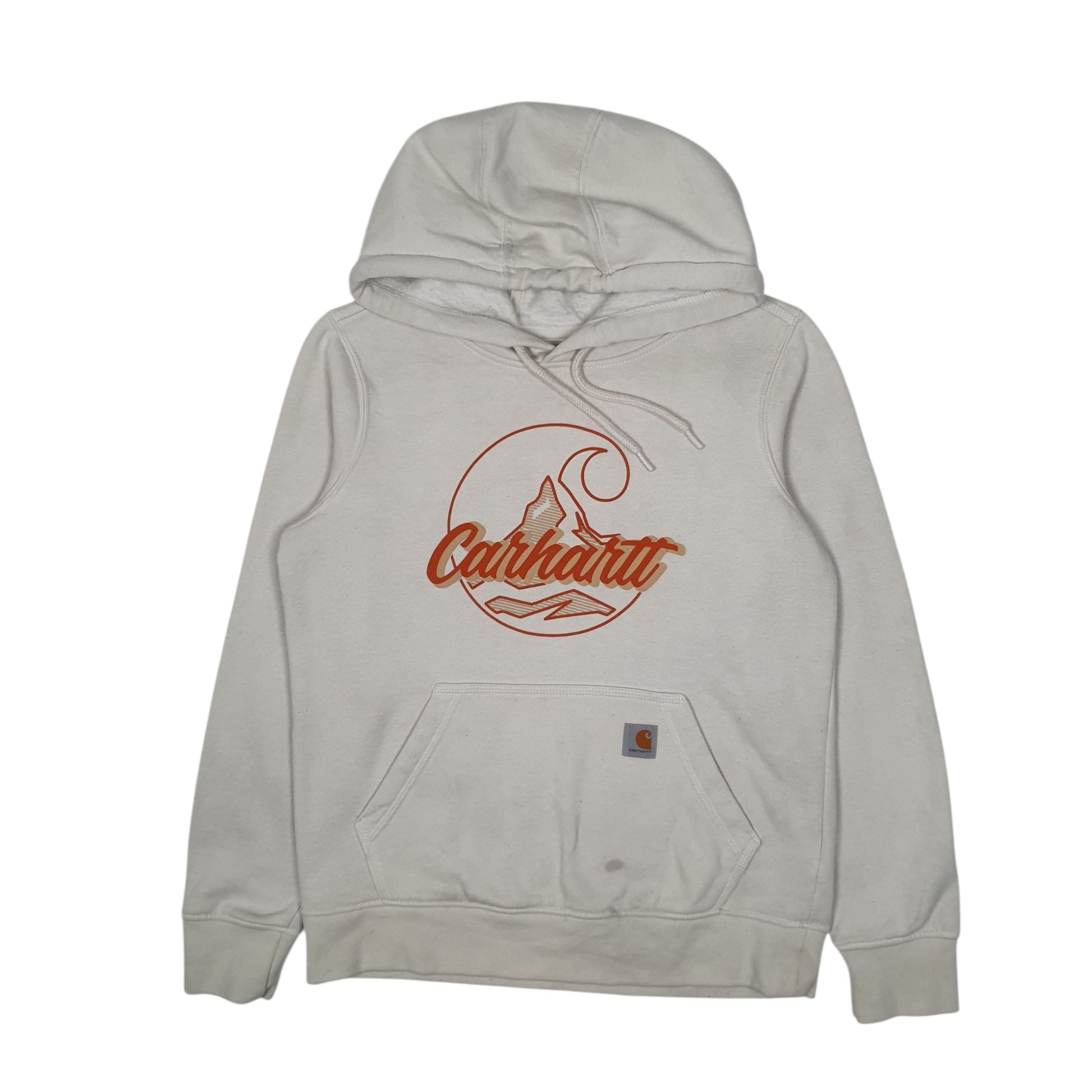 Womens Cream Carhartt  Hoodie Jumper