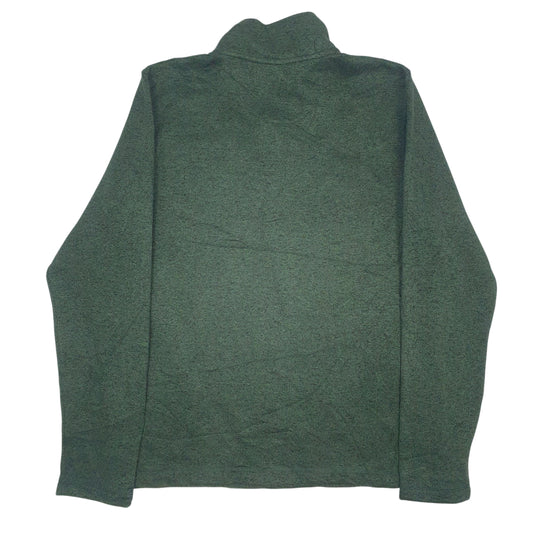 Mens Green Eddie Bauer  Quarter Zip Jumper