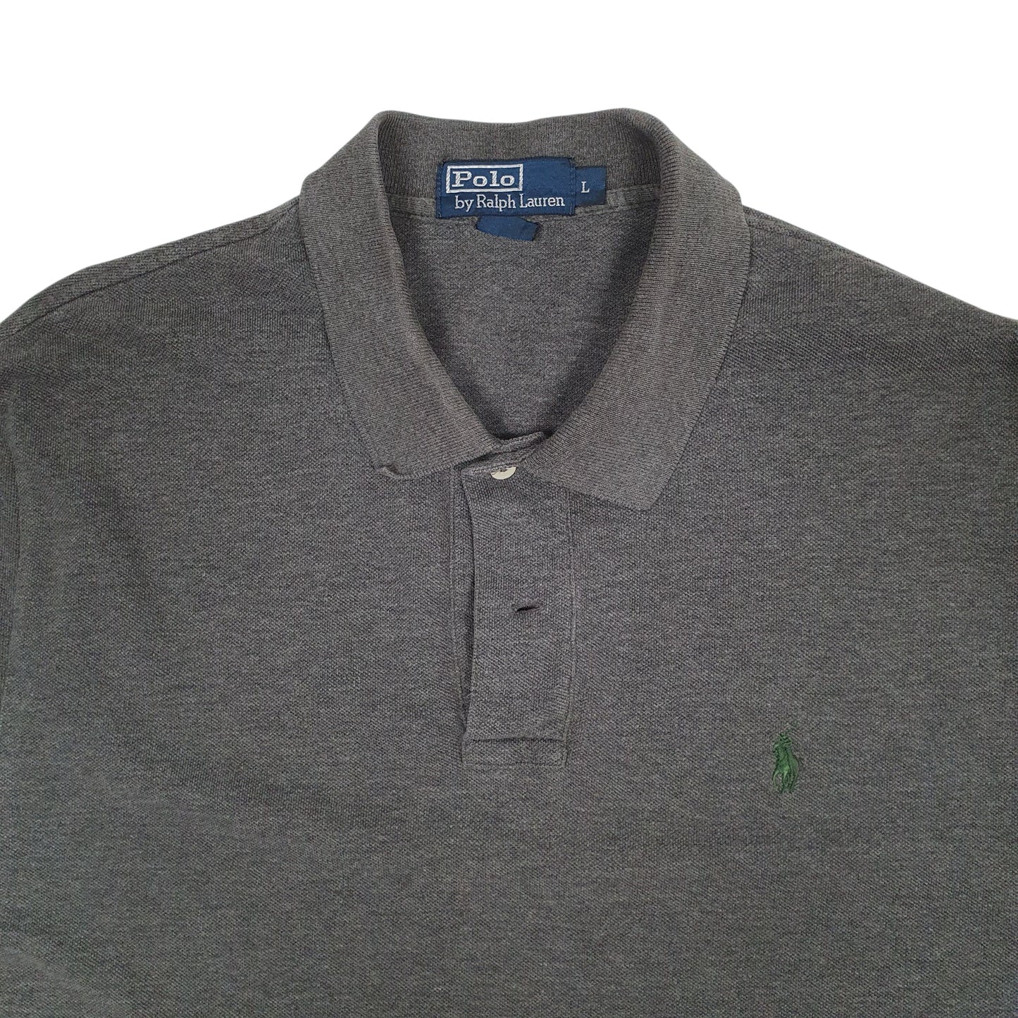 Mens Grey Polo Ralph Lauren   Polo Shirt