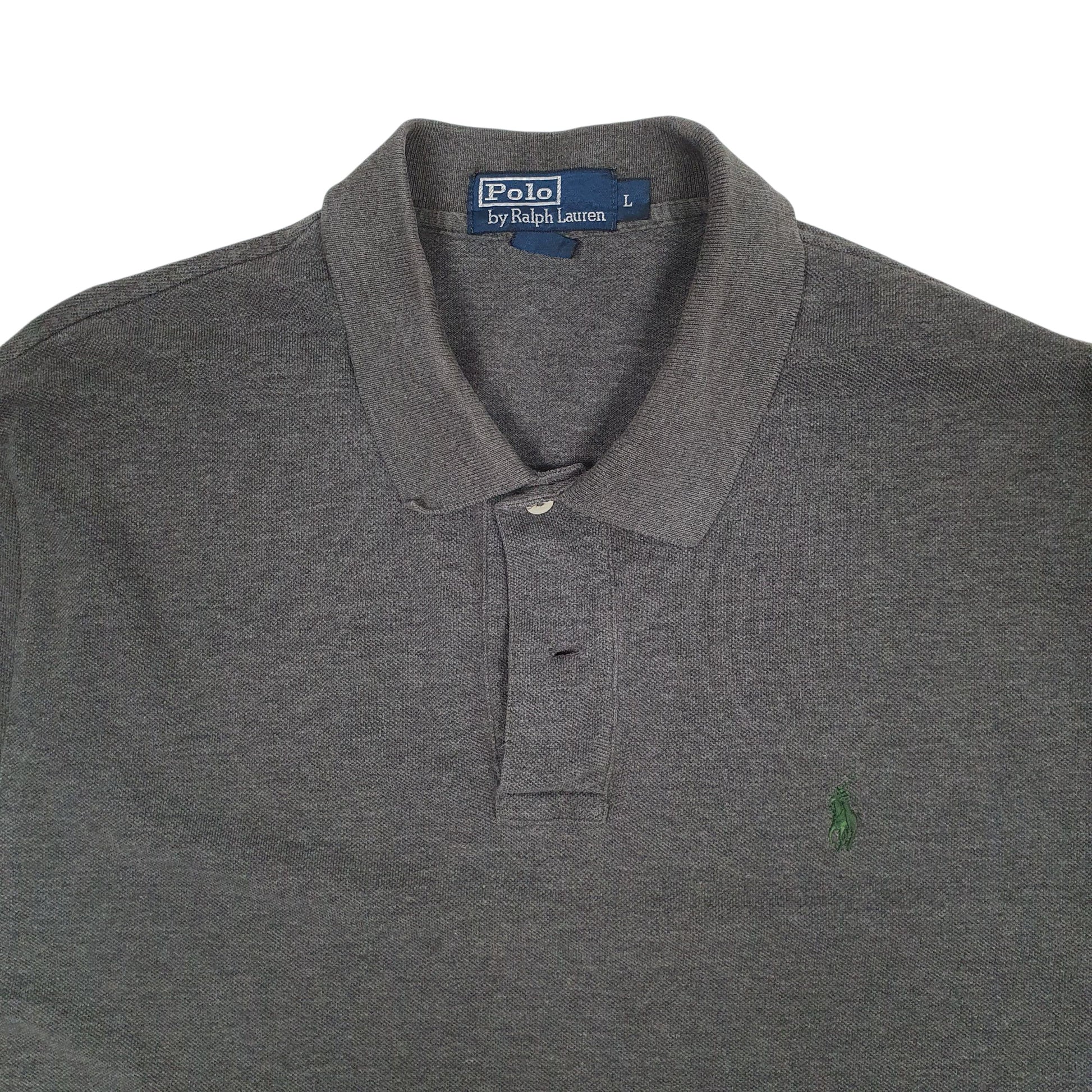 Mens Grey Polo Ralph Lauren   Polo Shirt