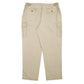 Mens Beige LL Bean Comfort Waist  Trousers