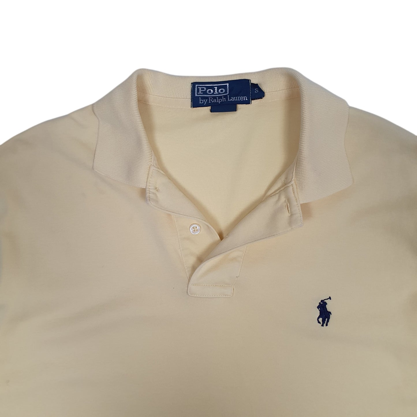 Mens Yellow Polo Ralph Lauren   Polo Shirt