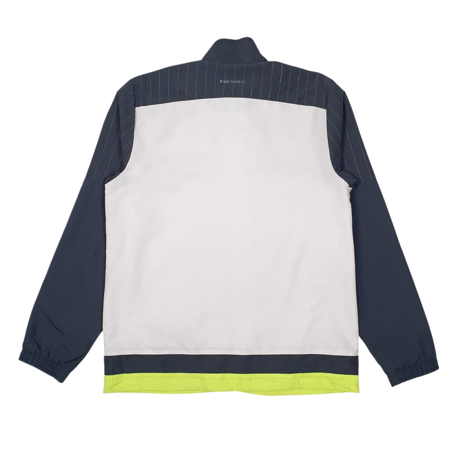Mens Grey Adidas Real Madrid  Coat