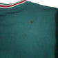 Mens Green The North Face Spellout Crewneck Jumper