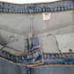 Womens Blue Levis Vintage 90s  Shorts