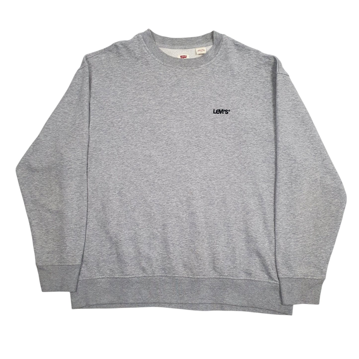 Mens Grey Levis  Crewneck Jumper