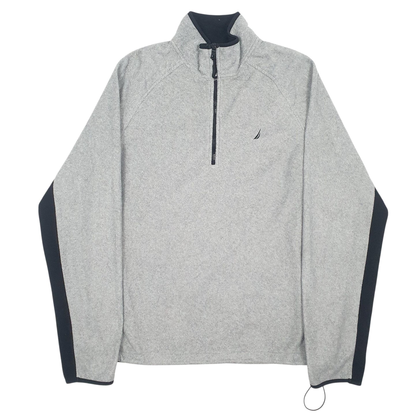 Mens Grey Nautica  Quarter Zip Jumper