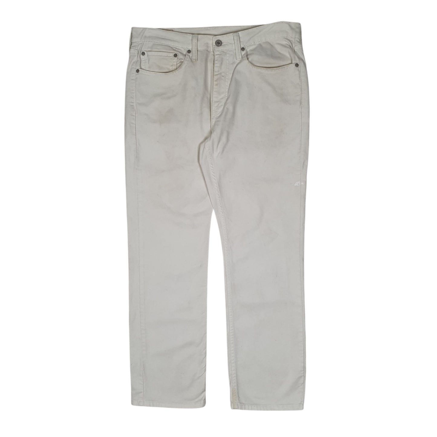 Mens White Levis  514 JeansW34 L30