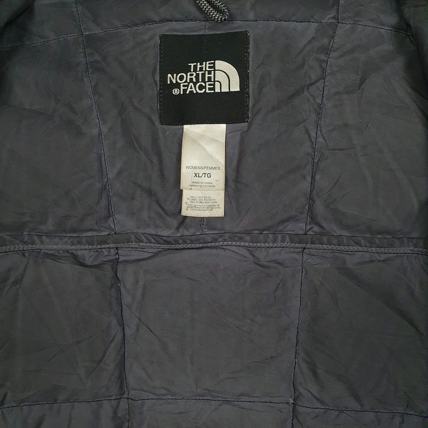 Womens Black The North Face Longline Parka  Coat