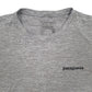 Mens Grey Patagonia Capilene Quarter Zip T Shirt