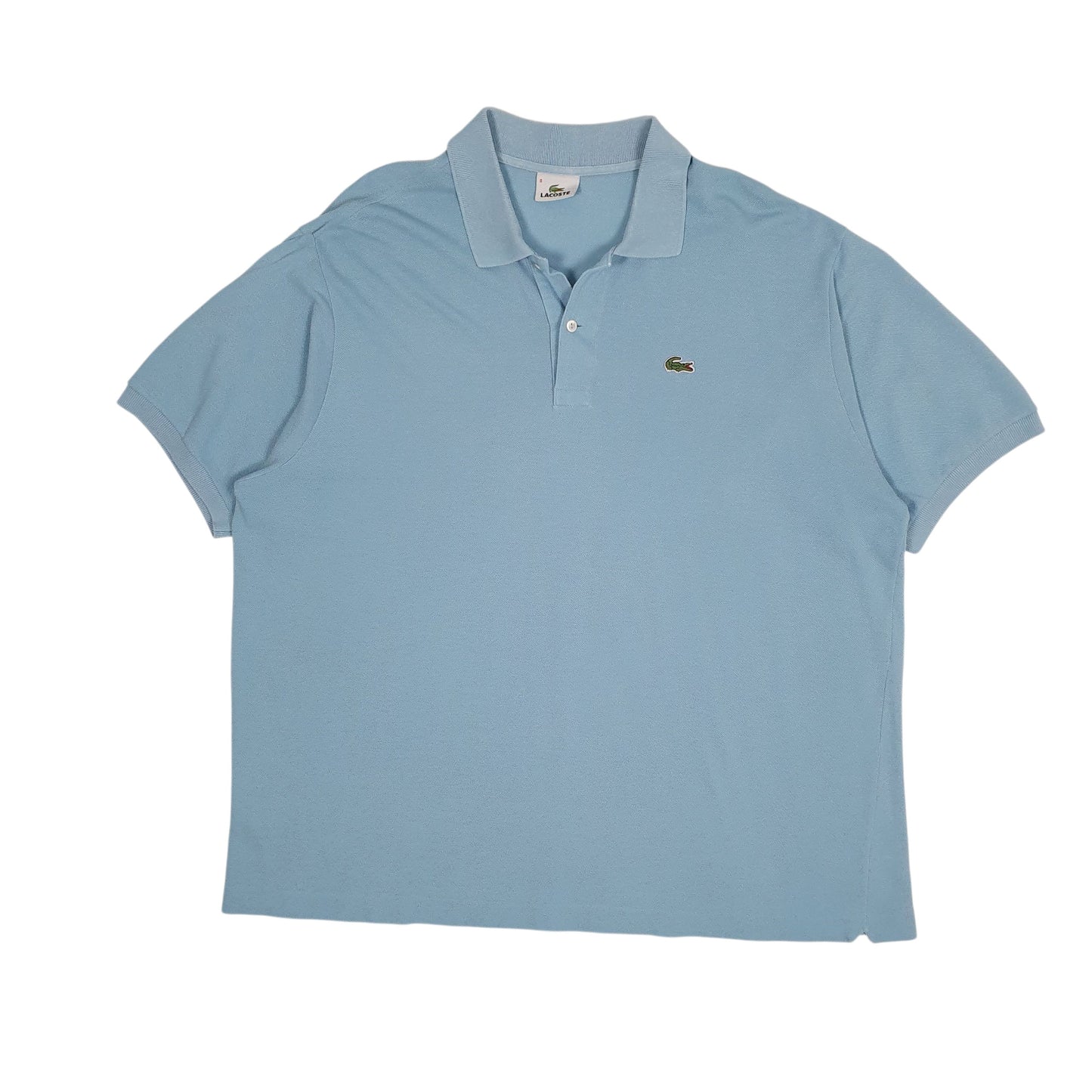 Mens Blue Lacoste  Short Sleeve Polo Shirt