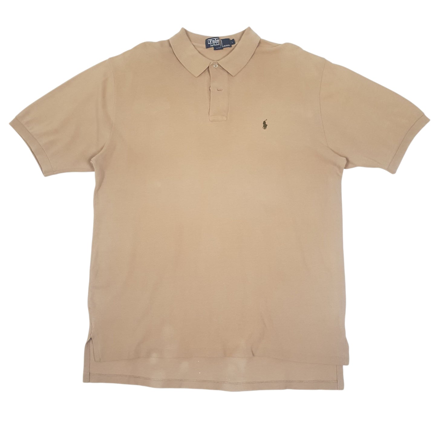 Mens Beige Polo Ralph Lauren  Short Sleeve Polo Shirt