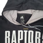 Mens Black Adidas NBA Toronto Raptors Basketball Hoodie Jumper