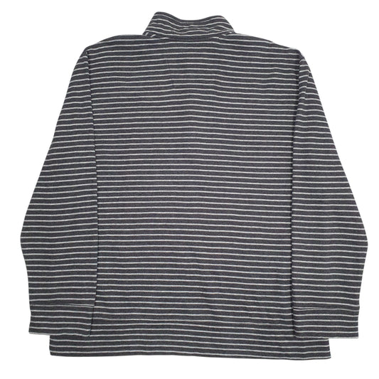 Mens Grey Nautica  Full Zip Jumper