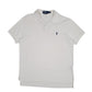 Mens White Polo Ralph Lauren  Short Sleeve Polo Shirt
