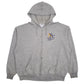 Mens Grey Champion  Full Zip Jumper