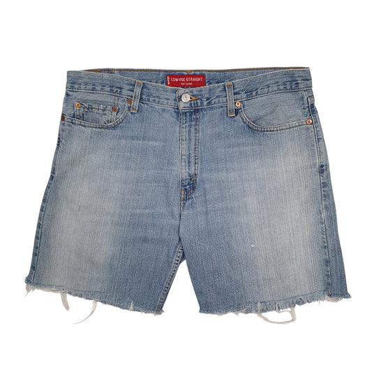 Mens Blue Levis 529 Vintage 00s Denim Shorts