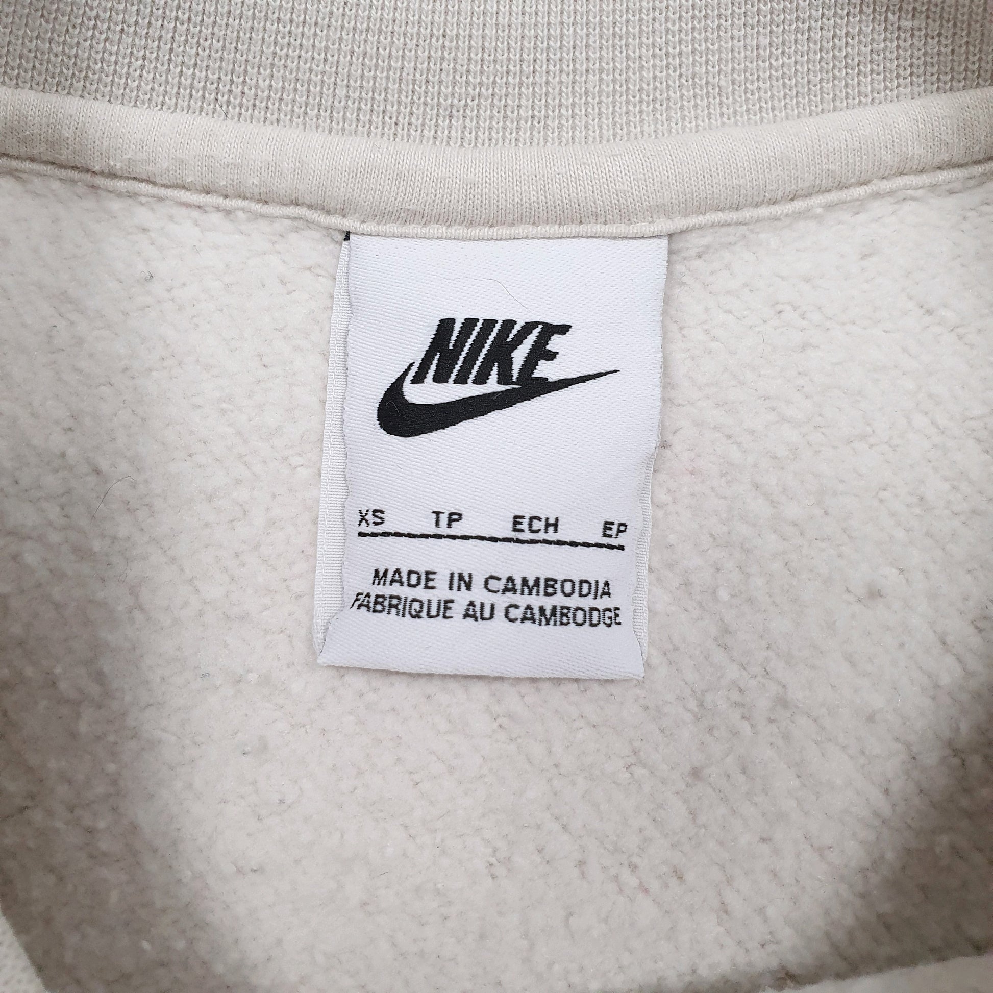 Mens Beige Nike  Crewneck Jumper