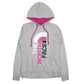 Womens Grey The North Face Spellout Hoodie Jumper