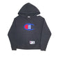 Womens Black Champion 100 Year Hoodie Jumper