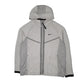 Mens White Nike Hoodie Full Zip Jumper