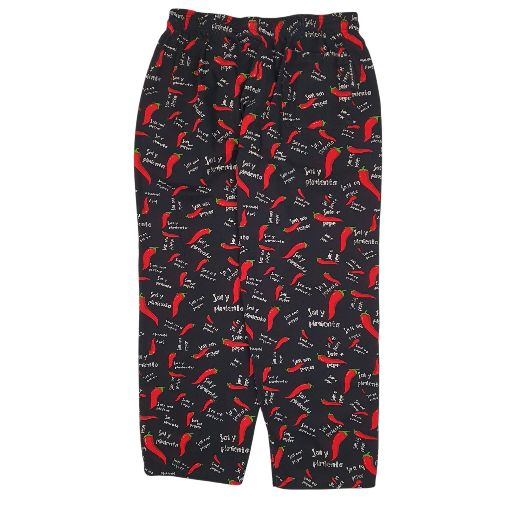 Mens Black Chefs Trousers   Trousers