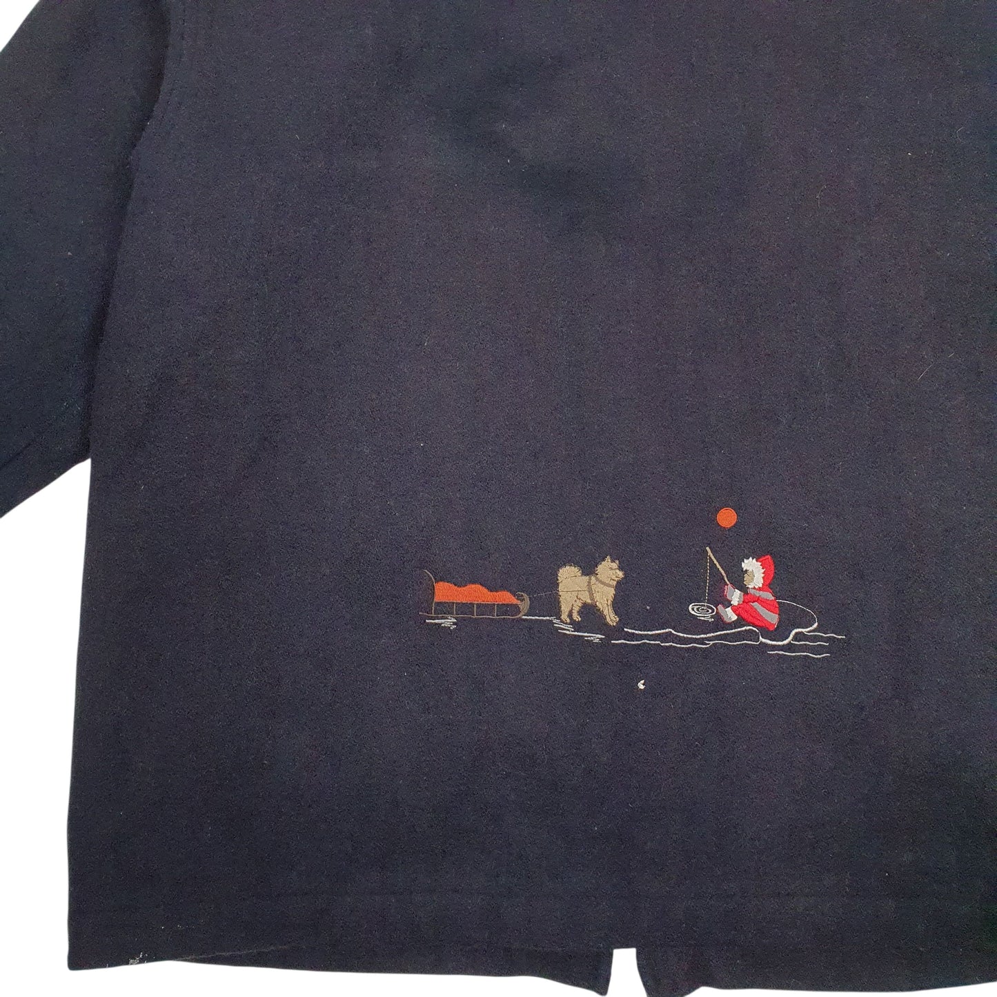 Womens Navy Trilogi Vintage  Coat