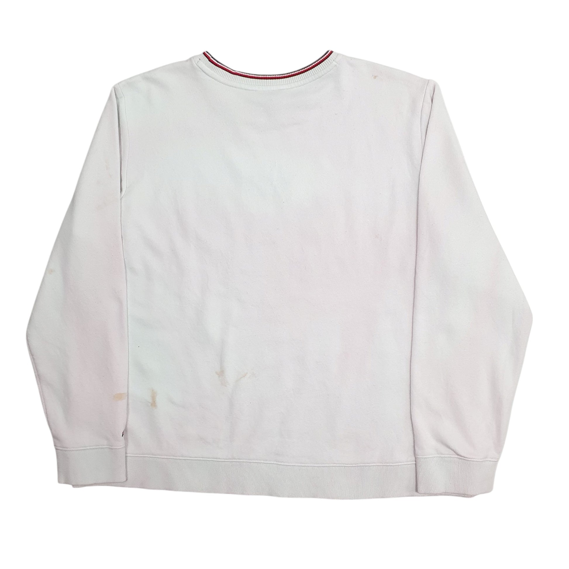 Womens White Tommy Hilfiger  Crewneck Jumper