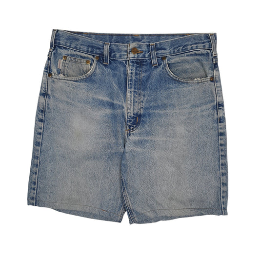 Mens Blue Carhartt  Denim Shorts