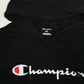 Mens Black Champion Lightweight Hoodie Jumper