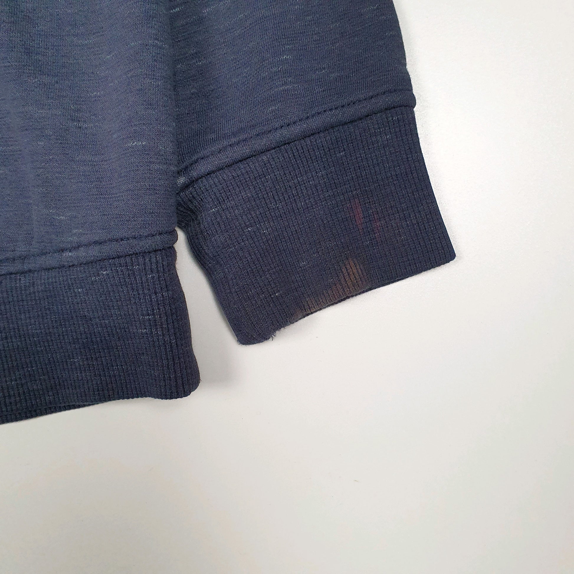 Womens Navy Carhartt Quarter Zip Hoodie Jumper