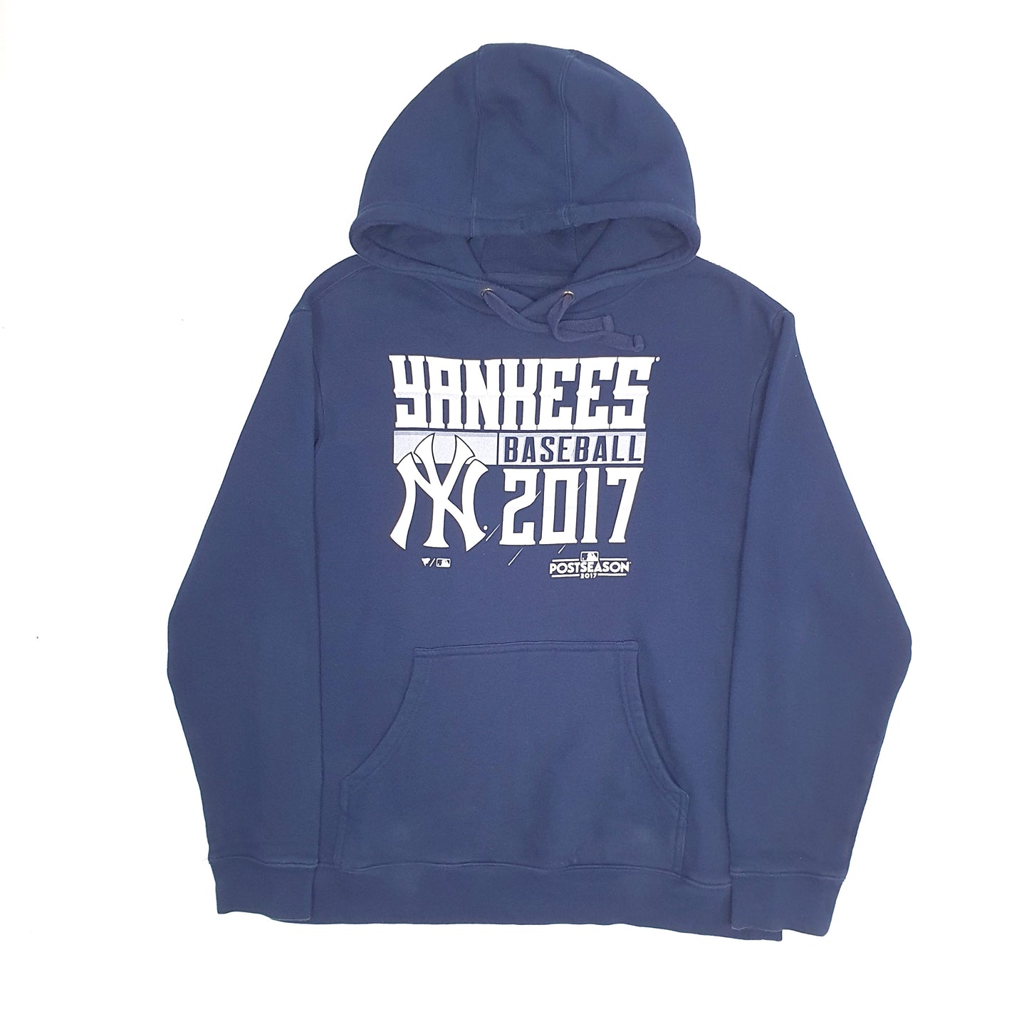 Mens Navy Fanatics New York Yankees MLB Baseball Hoodie Jumper