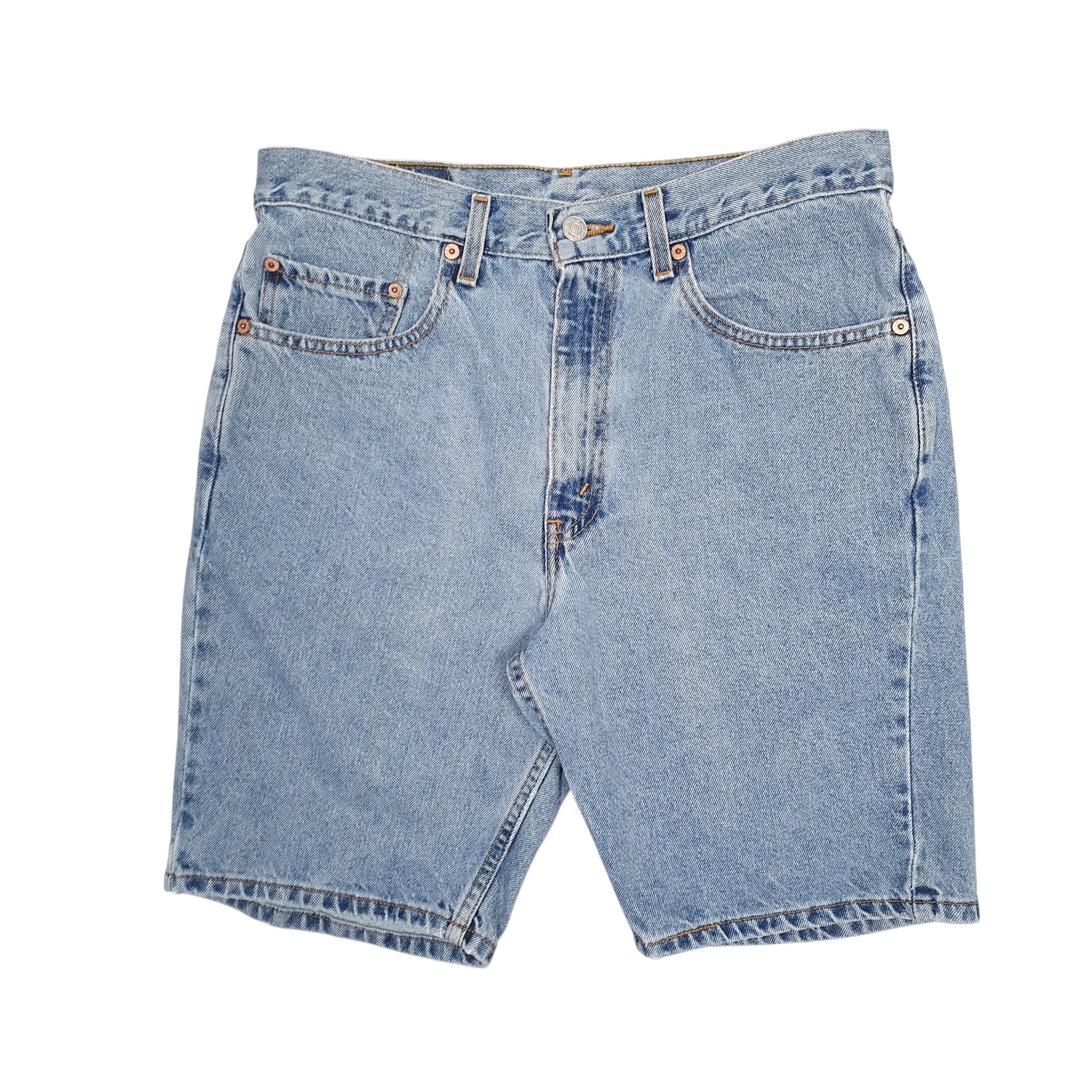 Mens Blue Levis 505 Vintage 90s Denim Shorts