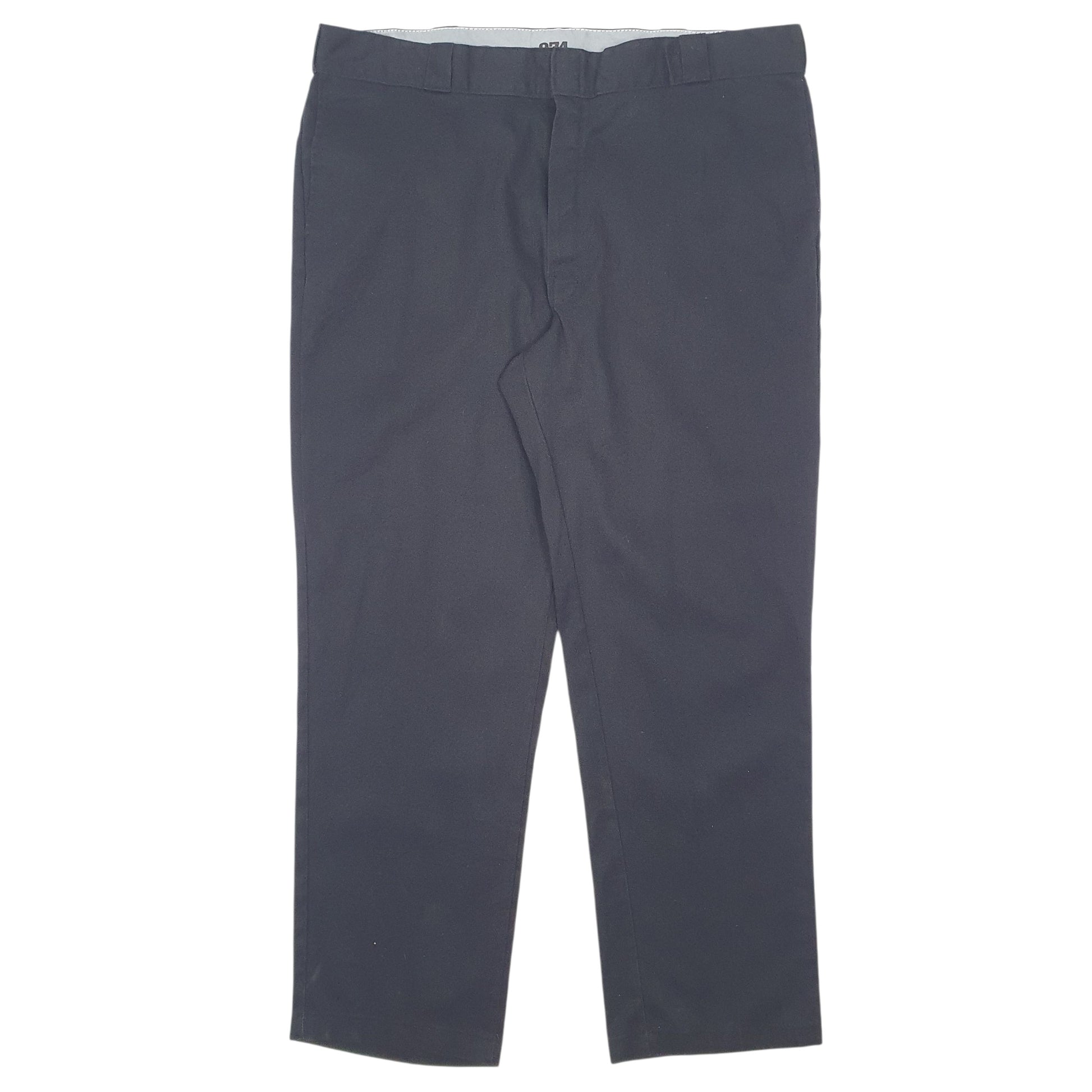 Mens Black Dickies 874 Chino Trousers