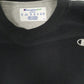Mens Black Champion  Crewneck Jumper