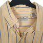 Mens Yellow L.L.Bean Vintage Tall Gilet Shirt