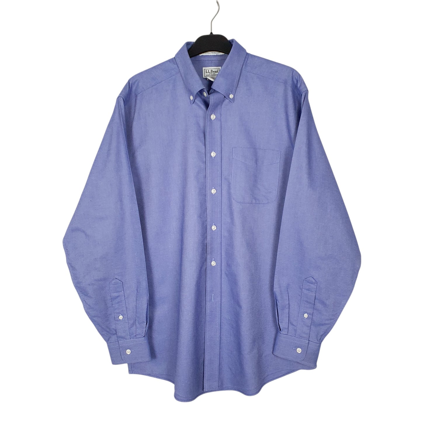 Mens Blue L.L.Bean  Long Sleeve Shirt