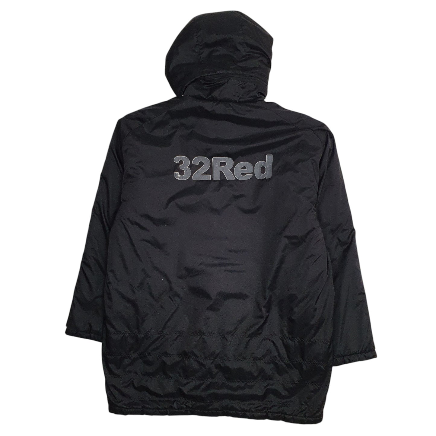 Mens Black Adidas Swansea City FC Centenary  Coat