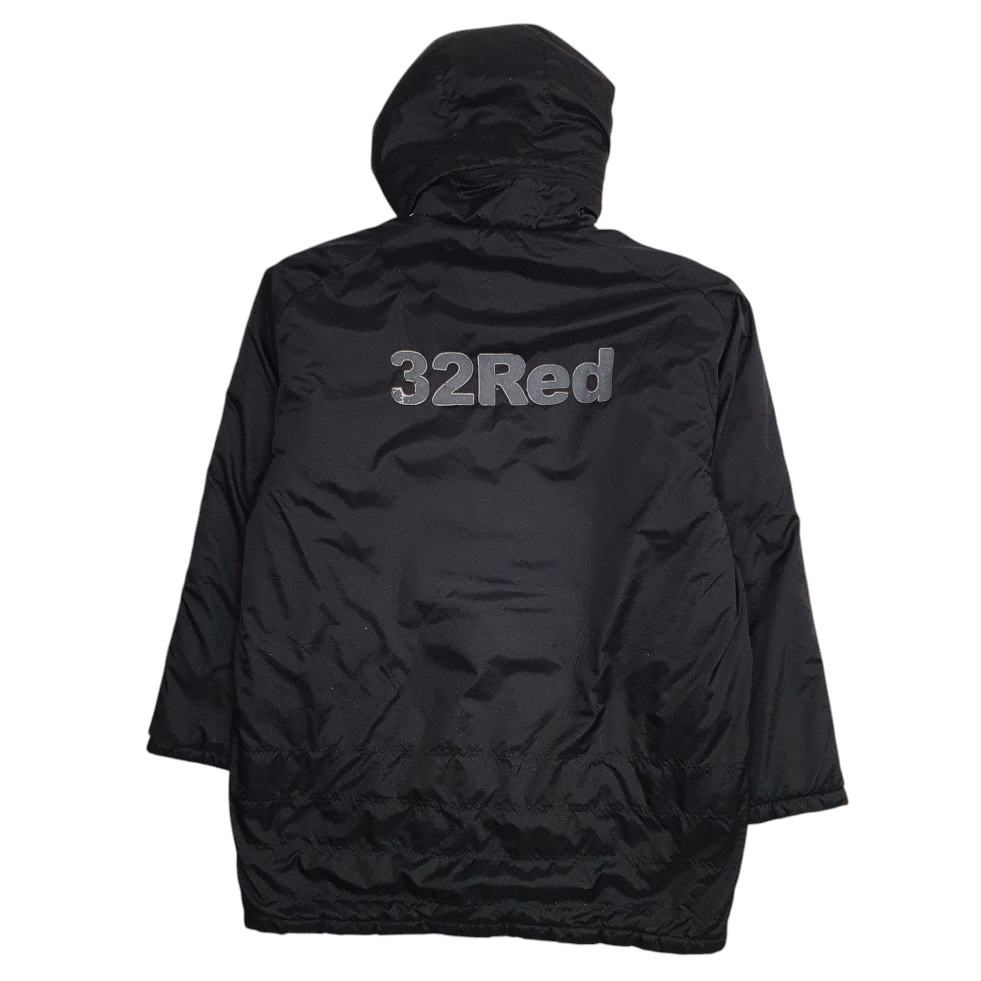 Mens Black Adidas Swansea City FC Centenary  Coat