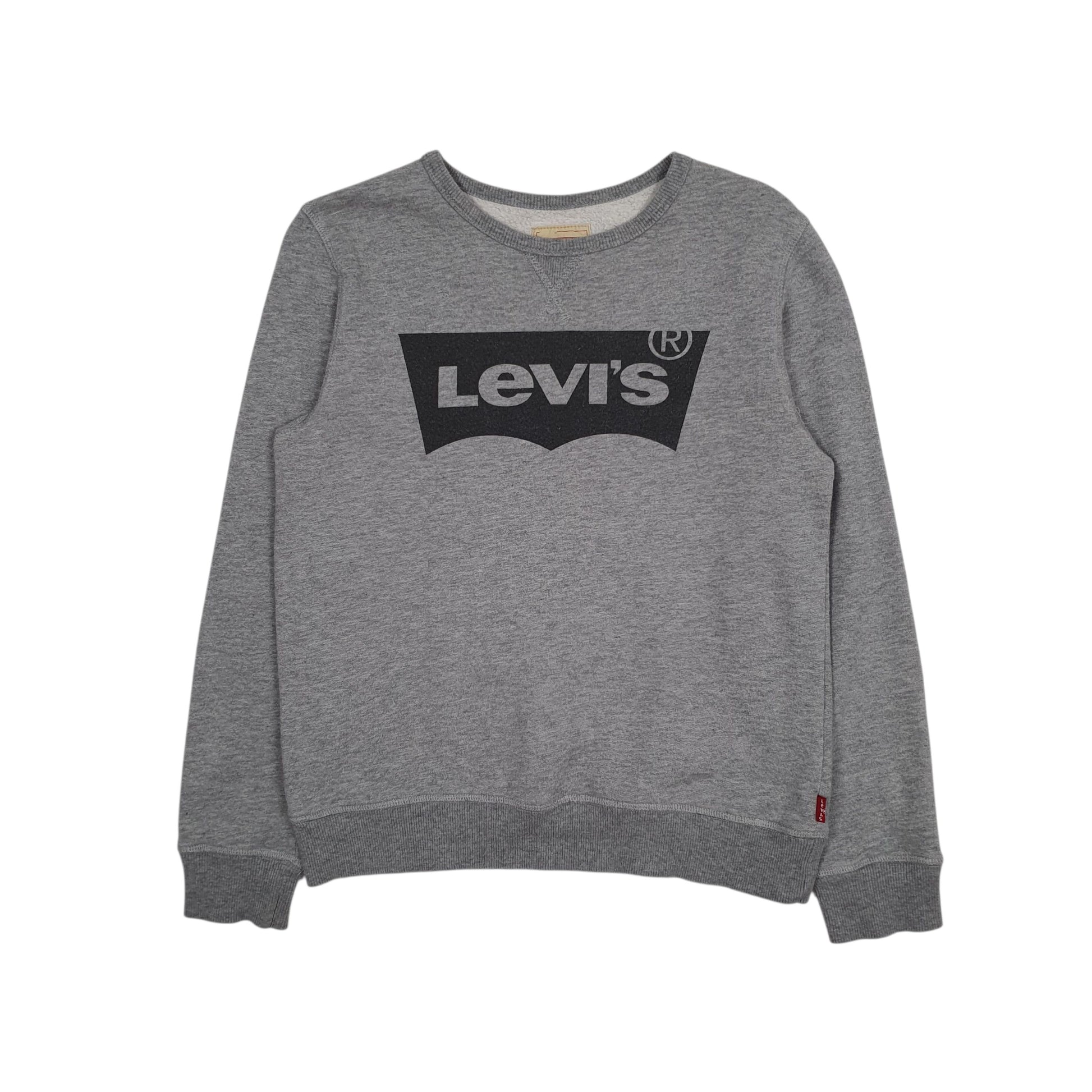 Womens Grey Levis  Crewneck Jumper